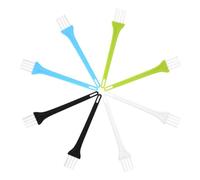 PERSELOSO 8 Pcs Crevice Cleaning Brush Set for Effective Cleaning Small Scrubbing Brushes Made of Sturdy Pp Material for Keyboard Clipper
