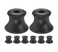PERSELOSO 8pcs Tuning Fork Holder: Meditation Non-Slip Rubber Bases - Sound Tool Stabilizer Compatible with Various Yoga Music Tuning Forks