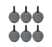 PERSELOSO Air Stone Bubble Diffuser with High Dissolved Rate 10pcs round and Even Tiny Bubbles for Aquarium Fish Suitable for Hydroponics and Aquatic Pets