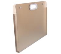 PERSELOSO Art Organizer Storage Bag Portable Document Holder for Contracts Bills Paintings with Plastic Material Design for Office and Home Use Random Color