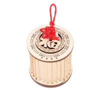 PERSELOSO Bamboo Cricket Cage Cage Handmade Round Bamboo for Household Insect Observation and Small Pet Keeping