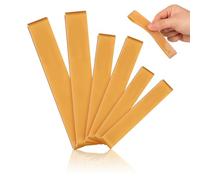 PERSELOSO Big Elastics Bands Rubber Mold Strap for Wood and Plastic Molds, Yellow Thick Rubber Bands Elasticity to Maintain Shape, for DIY Projects and Mold-fixing, 6pcs Set