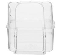 PERSELOSO Bird Food Feeder Bird Bowls Accessories Pp Material Easy Installation Holds Water and Food Can Be Put Feeding Quail