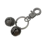 PERSELOSO Brass Pet Bell Keychain Accessory Loud Jingle Bell for Dogs Cats Decorative Pendant for Pet Stylish Elegant Bell