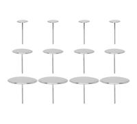 PERSELOSO Cake Flower Nails Cake Decorating Stainless Steel 12pcs Decorating Tools Fine Workmanship and Small Portable Design for Baking at Homes and Hotels