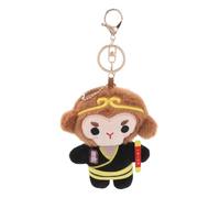 PERSELOSO Cartoon Monkey Plush Cute Soft Stuffed Animal Doll for Fluffy Throw Pillow Decor Inspired Monkey King for Special Occasions