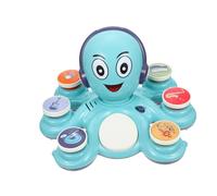 PERSELOSO Cartoon Octopus Music Light Interactive Musical for Boys Sensory Enlightenment Engaging Educational Activity for Developing Fine Motor Skills