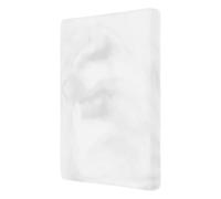 PERSELOSO Ceramic Mat Cooling Board Cage Mounted Pet Bed Comfortable Safe Premium Ceramic Material 3.54x3.54x0.39in Summer Use for Guinea Pig Furry Animals People with Pet Hamsters