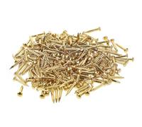 PERSELOSO Copper Round Head Nails Not Easy to Bend 100pcs Sharp and Sturdy Copper Nails for Furniture Fastening and Picture Hanging for Repairing Furniture and Home Work