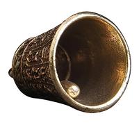 PERSELOSO Decorative Vintage Brass Bell Pendant for Keychain Charm Antique Chinese Style Ornament for DIY Accessories and Bag Decorations