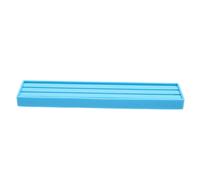 PERSELOSO DIY Crystal Drop Silicone Domino Holder Mold Three Epoxy Resin Craft Storage Tool for Unique Durable and Reusable Mould for Family Fun