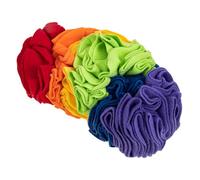 PERSELOSO Dog Snuffle Mat Slow Eating Toy Food Hiding Sniffing Plaything Rainbow Color Puppy Enrichment Puzzle Mat for Interactive Mental Stimulation