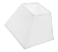 PERSELOSO Elegant Fabric Lamp Shade for Table Lamp Easy Removal and Replacement Square and Trapezoidal Shape Suitable for Home Decor with Cloth and Iron Material