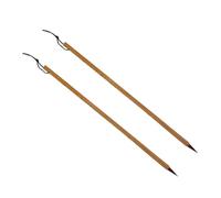 PERSELOSO Fine Tip Calligraphy Brush Pen Set 2Pcs Traditional Chinese Style with Ink-View Handle for Practicing Calligraphy and Copying Scriptures for Beginners and Artists