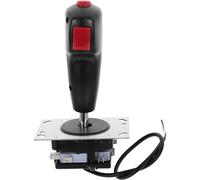 PERSELOSO Flight Stick with Circuit Board Precise Control Micro-motion Flight Joystick Aluminum Alloy and Pvc Game Console Accessories