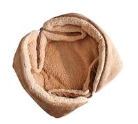 PERSELOSO Foldable Small Dog Mat with Thickened Plush Material, Easy to Clean Pet Sleeping Pad for Daily Use in Chilly Regions, Soft Brown Warming Cat Mat for Indoor Comfort