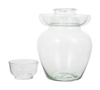 PERSELOSO Glass Pickle Jar Large Sealed Container for Kitchen Food Storage Suitable for Pickling and Fermenting Vegetables