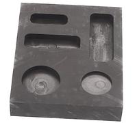 PERSELOSO Graphite Ingot Mold Slot Refining Graphite Melting Mold for Gold Silver Casting Durable Design for Experiments Science Education for Smelting