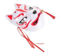 PERSELOSO Halloween Fox Mask for Women Full Face Plastic Masquerade Cosplay Mask Chic and Distinctive Style Suitable for Role-playing Parties and Carnival Events