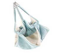 PERSELOSO Hamster Hammock Double Layer Flannel Swing Bed for Small Pets Soft and Breathable Design for Hamsters Rats and Other Tiny Companions