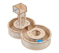 PERSELOSO Hamster Maze Toy Small Pet Labyrinth Exploring Funny Activity Tunnel Foraging Guinea Pig Enrichment Running Exercise