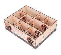 PERSELOSO Hamster Wooden Maze Tunnel Small Pet Activity for Mice and Dwarf Hamsters Fun Interactive Labyrinth Promotes Exercise and Mental Health for Boredom Relief and Physical Agility