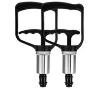 PERSELOSO Handheld Vacuum Cupping Pump Set Manual Suction Cups 2 Pcs Plastic Material with Smooth Surface, Easy to Use for Body and Back the Go and Salon Therapy
