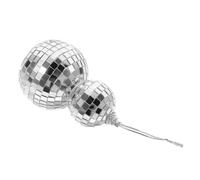 PERSELOSO Hanging Disco Ball Decorative Mirror Ball with Lanyard for Party Decor Lightweight Reflective Ball for Weddings Birthdays and Dance Events