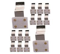 PERSELOSO Heavy Duty Iron Tablecloth Clips Windproof 20pcs Silver Metal Table Cloth Fixing Clips Easy to Install Tablecloth Holder Buckles for Garden Picnic Outdoor Use