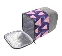 PERSELOSO Insulated Bottle Cooler Bag Portable Storage Tote with Zipper Design for Travel Outdoor Use Convenient Insulated Lunch Bag for Moms