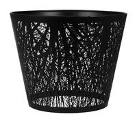 PERSELOSO Iron-Art Lampshade E27 Light Cover with Decorative Tree Shadow Effect, Black Iron Material Protects Eyes, for Table Lamps in Bedroom or Living Room