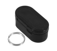 PERSELOSO Magnetic Box Pocket Pill Case Pill Box for Daily Medicine Storage Plastic Organizer Keychain Holder Portable Medicine Travel Case
