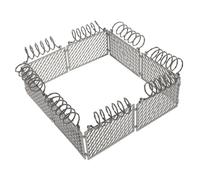 PERSELOSO Miniature Grey Fence for DIY Scene Layout and Boys Playset Accessories Flexible Assembly Protective Barrier for Micro Landscape Decor and Military Prison Models