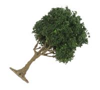 PERSELOSO Model Tree Miniature Tree Model Realistic Design Vivid Appearance Olive Green Plastic Wire DIY Friendly Versatile Use for Fairy Garden Landscape Decorations