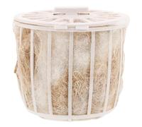 PERSELOSO Natural Bird Nesting Material with Basket Jute and Soft Fiber Nesting Material for Canary Cages Comfortable and Practical for Porch Use