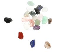 PERSELOSO Natural Mixed Crystal and Semi-Precious Stone Specimen Set 20 Types Irregular Mineral Samples Educational Science Model for Students Desktop Learning and Geology Collection