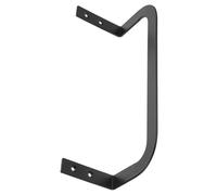 PERSELOSO Non-slip Iron Mattress Slide Stopper for Wooden Bed Frame, Prevents Mattress Pad from Sliding, Simple Structure Black Bedding Accessory for Secure Bed Setup