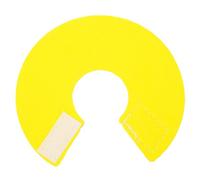 PERSELOSO Parrot Neck Cone Protective Collar Anti-biting Bird Collar Yellow Xs for Budgerigar Pecking Prevention Recovery