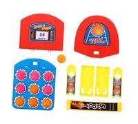 PERSELOSO Plastic Basketball Game for Interactive Compact Sports Game Easy to Assemble and Portable Develops Hand-eye Coordination and Concentration
