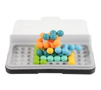 PERSELOSO Portable Intelligent Educational Pyramid Beads for Memory Skill Enhancement Creativity Boost and Problem-solving Development Outdoor Desktop Brain Game for Boys