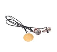 PERSELOSO Prewired Pickup Wiring Kit No Soldering Required with Copper Material and Convenient to Use, Latest R D Design for Easy Acoustic Instrument Installation for Banjo and Mandolin