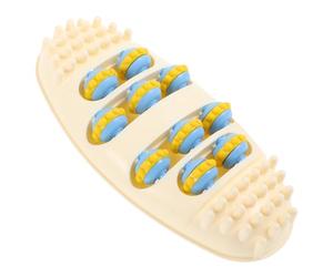 PERSELOSO Professional Foot Massager for Feet and Back with Plastic Massage Roller Multi-Functional and Convenient Operation for Home and Travel Use and Circulation