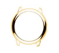 PERSELOSO Professional Gold Electroplated Watch Protective Case Compatible with Haylou Solar Lightweight Scratch Resistant Cover Smartwatch Frame for Personal Style and Daily Wear