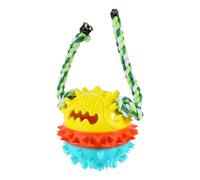 PERSELOSO Puppy Chew Toy Dog Teeth Clean Tpr Material Sturdy Design Attracts Pet Attention Kills Boredom Gift for Dogs