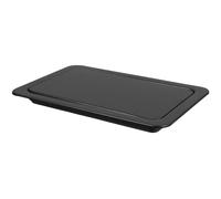 PERSELOSO Recessed Trash Bin Lid Modern Stylish Appearance with Flap Design Stainless Steel Easy Installation Versatile Use Countertop Trash Cap for Bathroom Sinks and Home Use