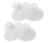 PERSELOSO Replacement Suction Cups for Secure Pet Perch 4pcs for Cat Hammock and Threaded Screws with 85mm Strong Plastic Suction Pads Easy Replacement Screw Structure Fits Wall Surfaces