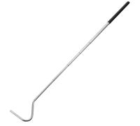 PERSELOSO Retractable Reptile Catching Hook Stainless Steel Extension Snake Hook for Safe Handling of Snakes and Reptiles Portable and Durable Design for Outdoor Use and Feeding