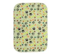 PERSELOSO Reusable Puppy Pads for Dogs and Small Animals with Leakproof Design and Soft Polyester Surface, Washable Pet Floor Training Mat Suitable for Housebreaking