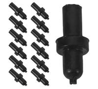 PERSELOSO Rubber Ball Inflator Adapter Nozzle Air Pump Connector 10pcs Efficient Repair Solution with Simple Application for Football and Pool for Outdoor Repairs and Fields