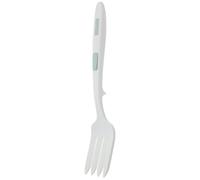 PERSELOSO Silicone Kitchen Fork with Anti-Slip Handle and Smooth Surface, Heat-Resistant Cooking Fork for Pasta and Everyday Cooking Tasks